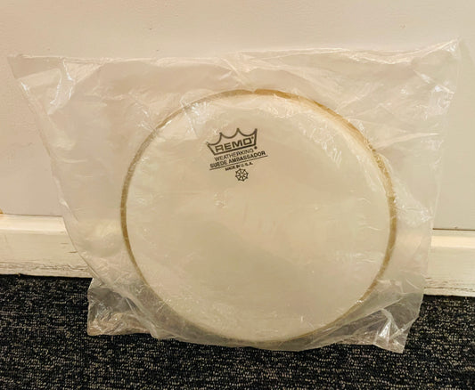 8" Remo Ambassador Suede