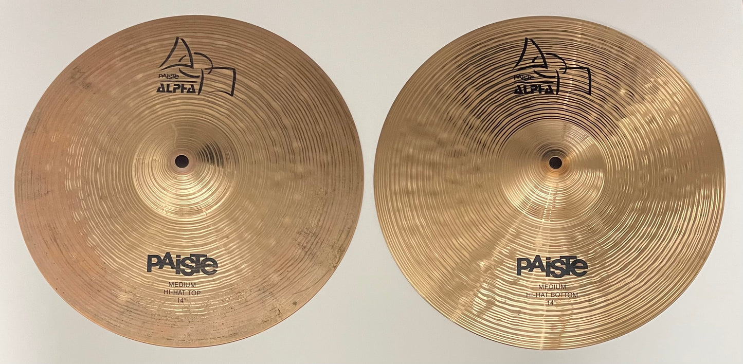 14" Paiste Alpha Medium Hi-hat