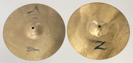 14" Zildjian A/Z Custom Hi-hat (sammensat)