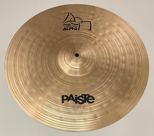 20" Paiste Alpha Full Ride (2)