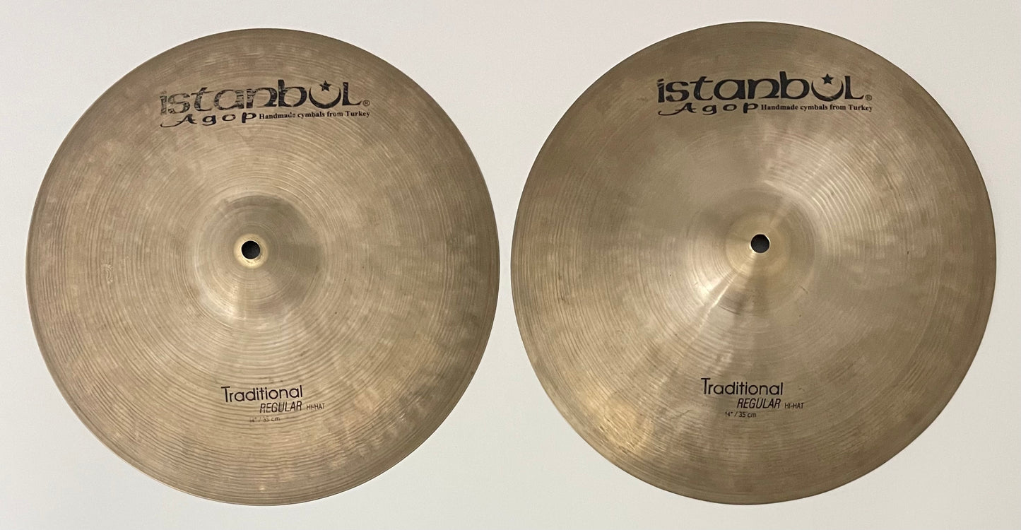 14" Istanbul Agop Traditional regular Hi-hat