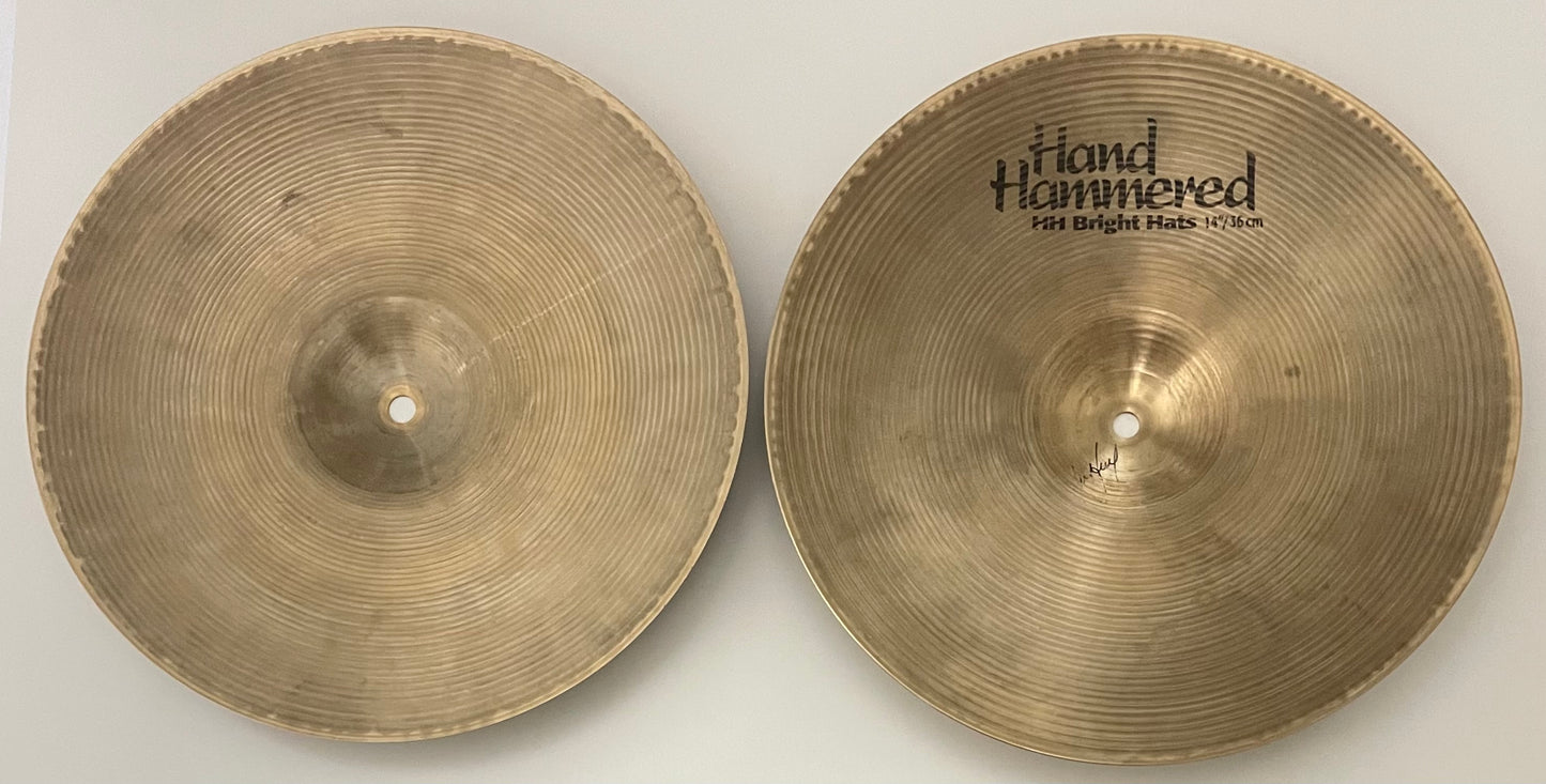 14” Sabian HH ‘Hand Hammered’ Bright Hats