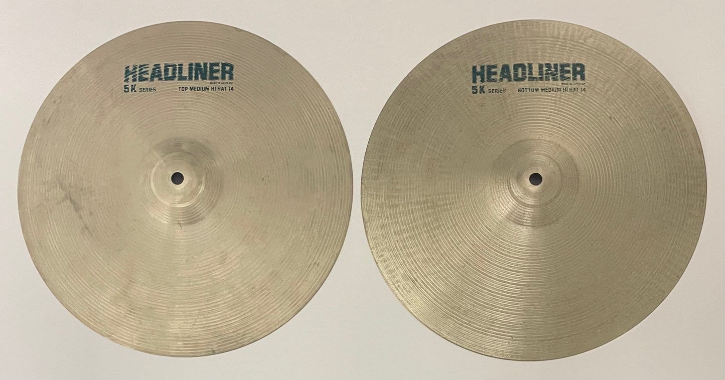 14” Meinl Headliner 5K Series Hi-Hat