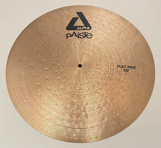 20” Paiste Alpha Flat Ride