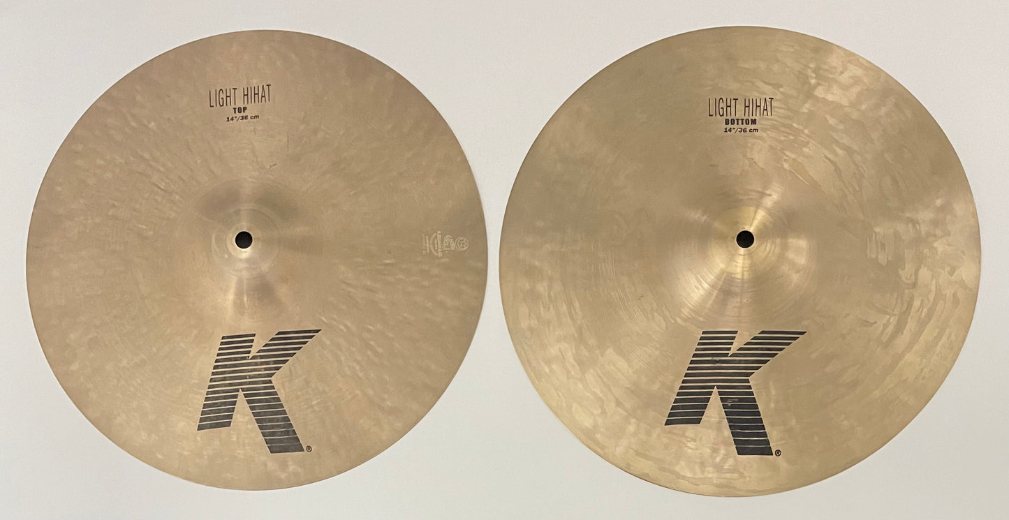 14" Zildjian K Light Hi-hat